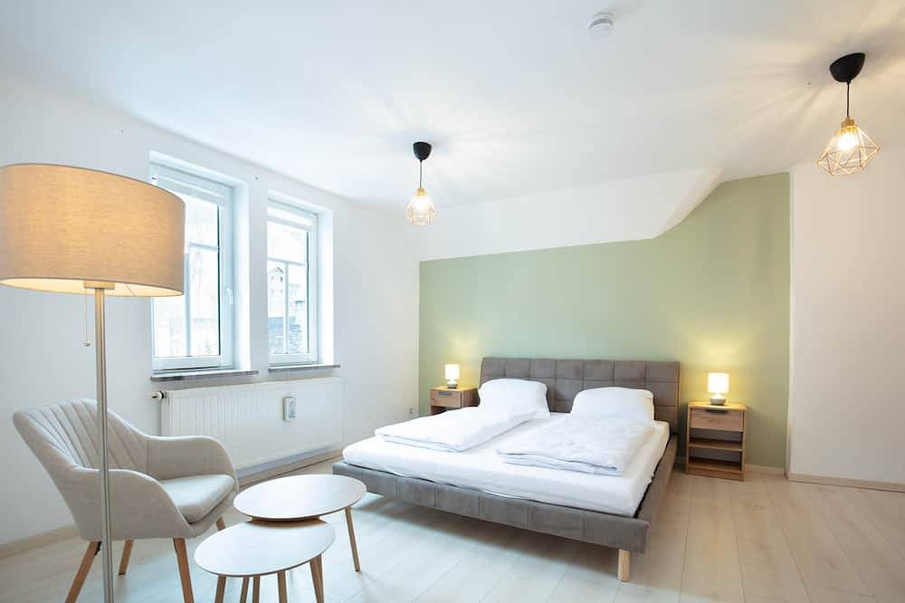 Ganze Wohnung, Moderne Ferienwohnung in Lauscha, nahe Rennsteig und Skiarena Silbersattel. in Lauscha, Rennsteig