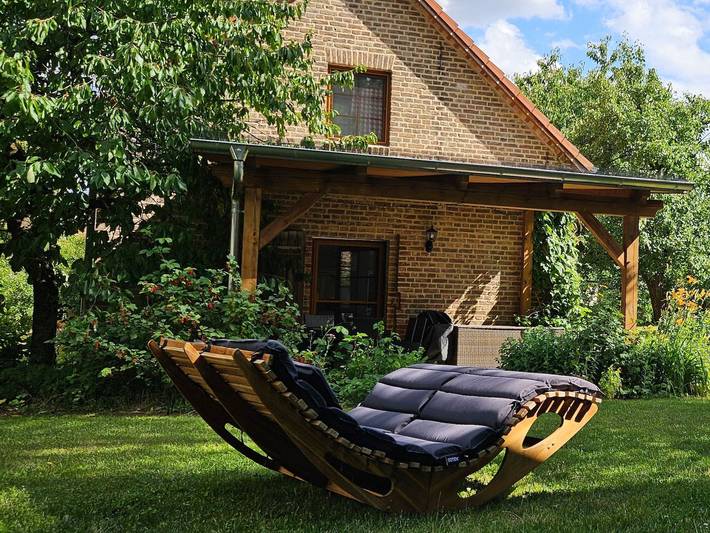 Ferienhaus für 6 Personen, mit Terrasse und Garten in Unterspreewald