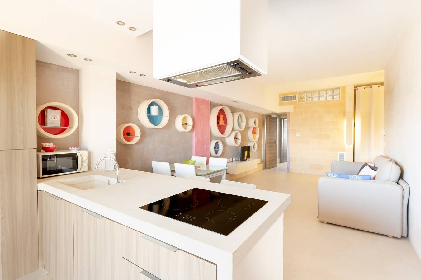 Ganze Wohnung, Apartment 'Biancomare Otranto - 6' mit Balkon, Wlan und Klimaanlage in Otranto, Otranto und Umgebung
