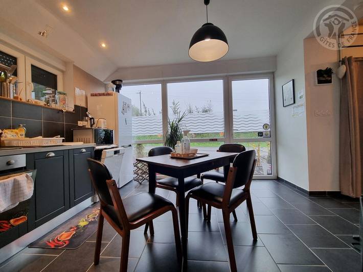 Gîte pour 4 personnes, avec terrasse, animaux acceptés