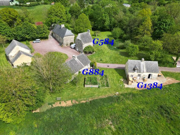 Gîte pour 8 personnes, avec terrasse et jardin dans Saint-Ébremond-de-Bonfossé