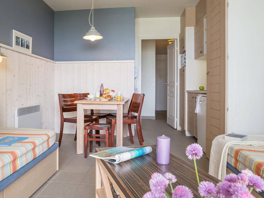 Pierre & Vacances Premium Résidence de la Plage - Appartement 4 personnes - 1 chambre - Vue sur la mer in Le Crotoy, Région d'Abbeville
