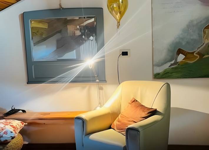 Hel lägenhet, Apartment 'Rosa' with kitchenette in Cles, Brentagruppen