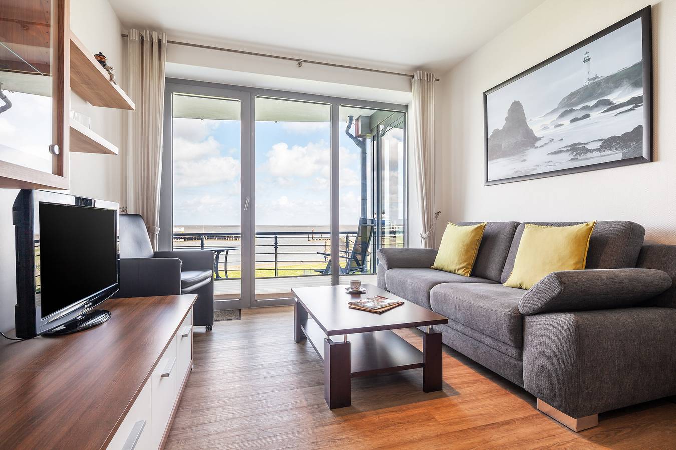Ganze Ferienwohnung, Residenz am Yachthafen, in Hafen Cuxhaven, Cuxhaven