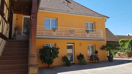 Gîte pour 3 personnes, avec terrasse et jardin à Balbronn