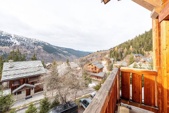 Gîte pour 5 personnes, avec balcon, animaux acceptés dans Meribel-les-Allues - 2