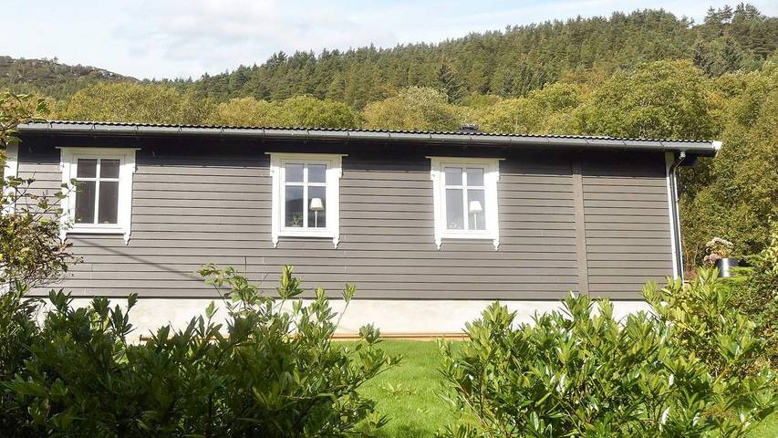 Ferienhaus für 5 Personen, mit Ausblick und Garten sowie Terrasse, mit Haustier in Vanylven