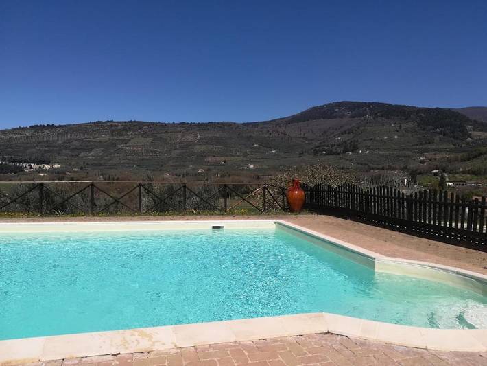 B&b per 2 persone, con Terrazza e Giardino nonché Piscina e Panorama a Spello