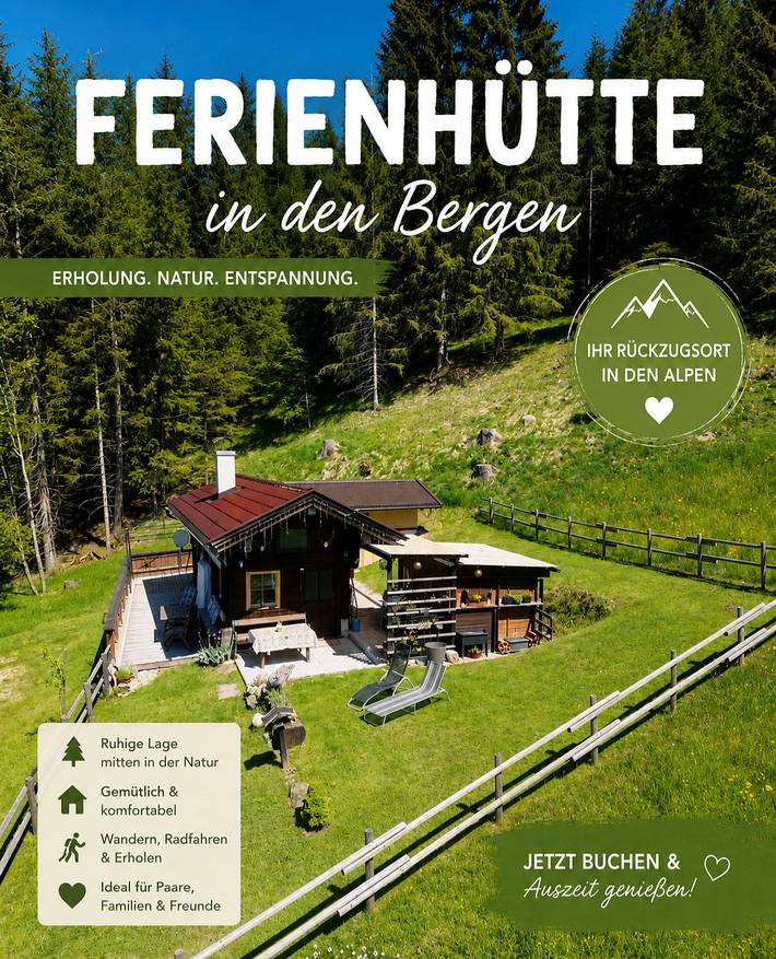 Ferienwohnung für 4 Personen, mit Terrasse und Garten, kinderfreundlich - 1