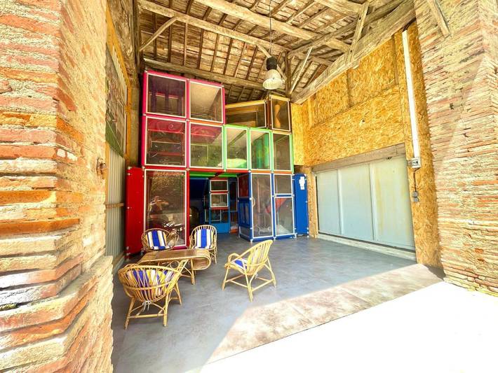 Location de vacances pour 14 personnes, avec vue ainsi que jardin et piscine, adapté aux familles à Poucharramet - 3