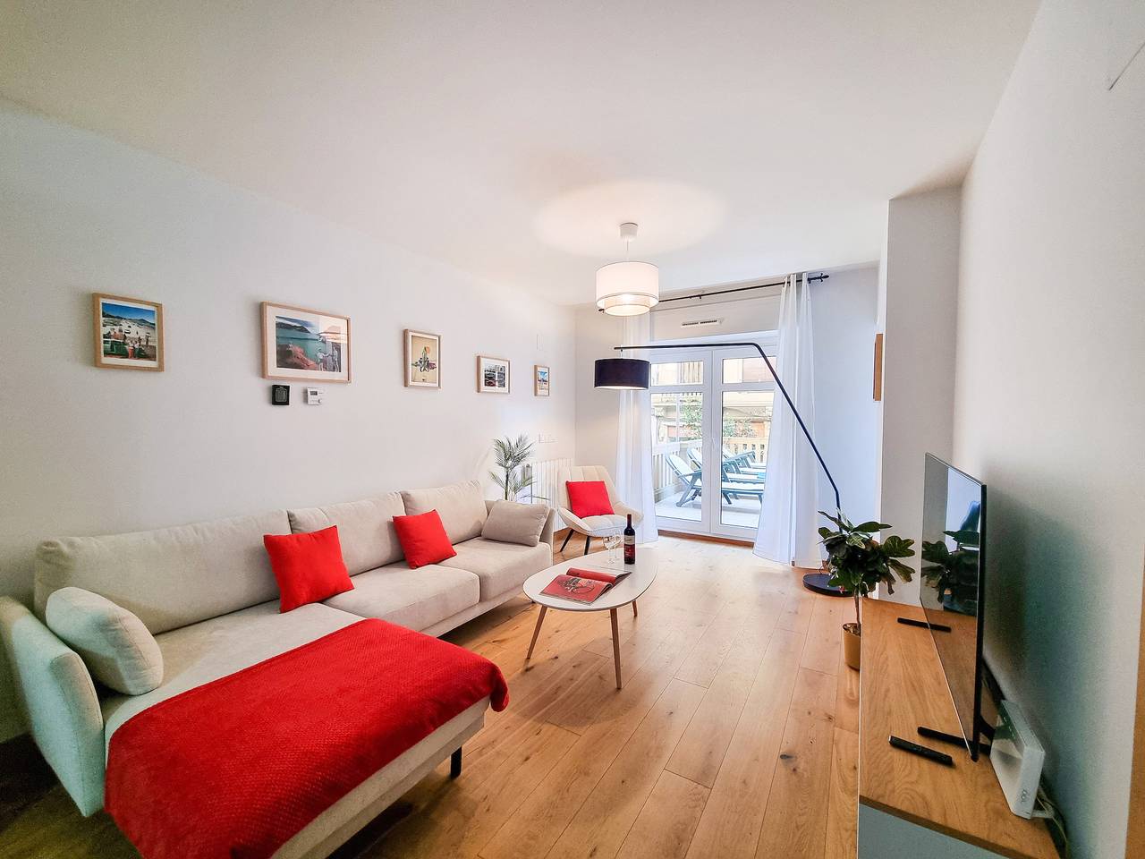 Appartement entier, Appartement de vacances pour 4 personnes avec terrasse in San Sebastian, Côte Basque (Espagne)
