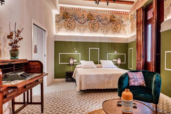 Casa de huéspuedes para 2 personas, con Terraza y Jardín en Cullera