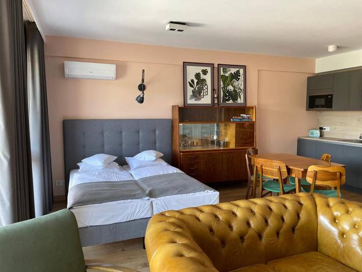 Apartament wakacyjny dla 3 osób, z Balkon i Taras w Bytom