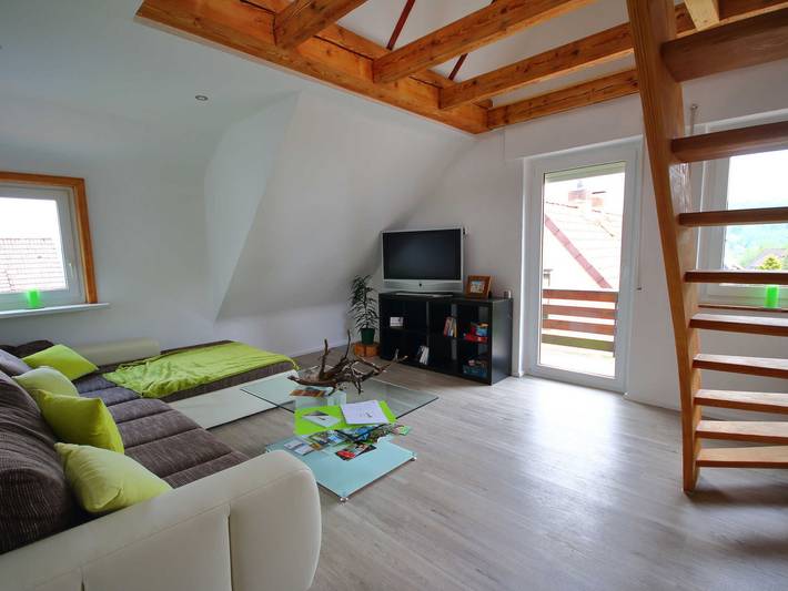 Ferienwohnung für 6 Personen, mit Balkon und Garten sowie Ausblick in Wildemann - 3