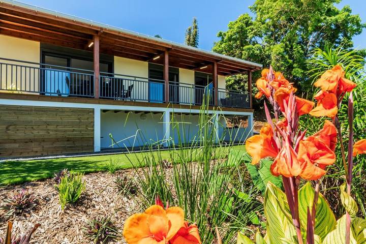 Maison de vacances pour 6 personnes, avec vue et jardin