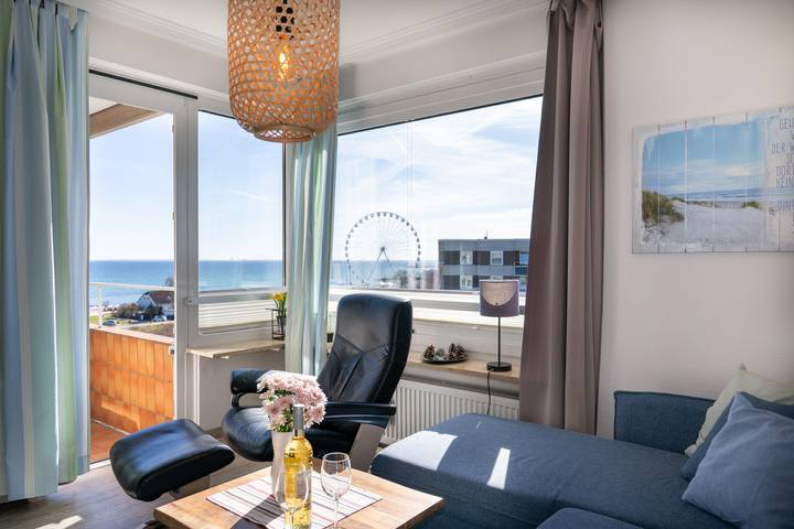 Ferienwohnung für 4 Personen, mit Balkon und Seeblick in Grömitz