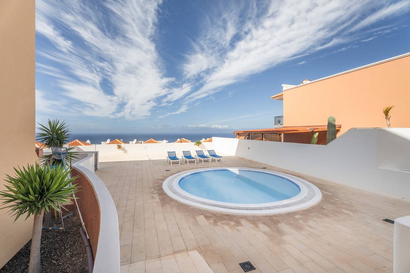 Entire apartment, Vacation Apartment 'Ocean View Costa Adeje' with Sea View, Private Terrace and Wi-Fi in Adeje, South Tenerife