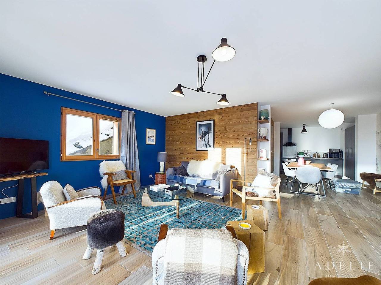 Apartamento vacacional entero, Apartment with 5 rooms sleeping 8/10 people in a new residence in La Rosière, Montvalezan