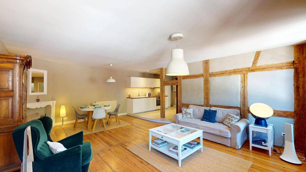 Appartement entier, Andlau, Cour de l'Abbaye in Andlau, Région de Sélestat-Erstein