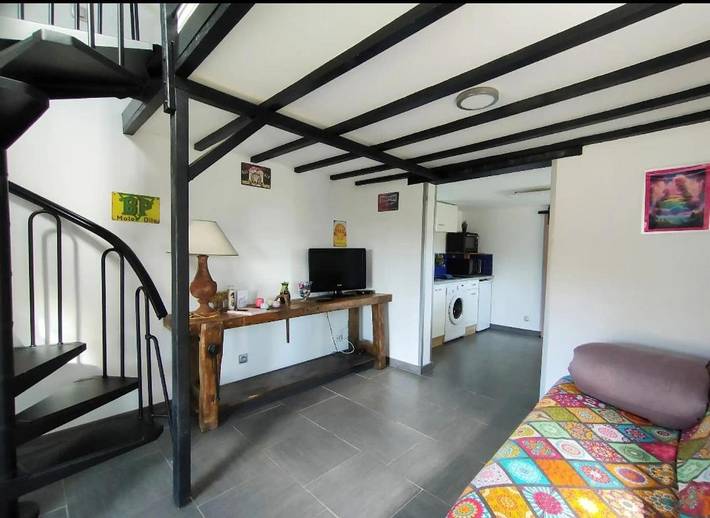 Gîte pour 3 personnes, avec terrasse, animaux acceptés dans Saint-Hilaire-Fontaine