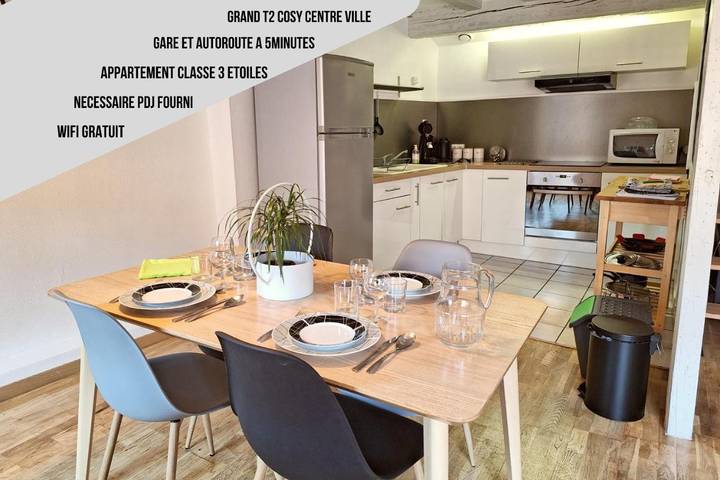 Gîte pour 4 personnes à Montluel