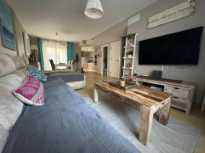 Casa para 6 personas, con balcón además de piscina y jardín, Se admiten mascotas en Tarifa