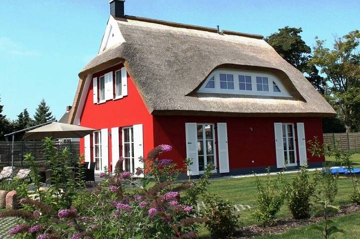Ferienhaus für 6 Personen, mit Terrasse und Garten sowie Sauna