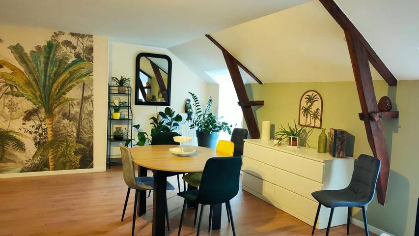 Maison d’hôte pour 4 personnes, avec Terrasse et Jardin ainsi que Piscine et Vue à Paimpont