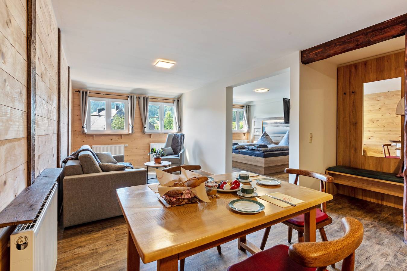 Ganze Wohnung, Ferienwohnung '5' mit Bergblick und Wlan in St. Blasien, Südschwarzwald