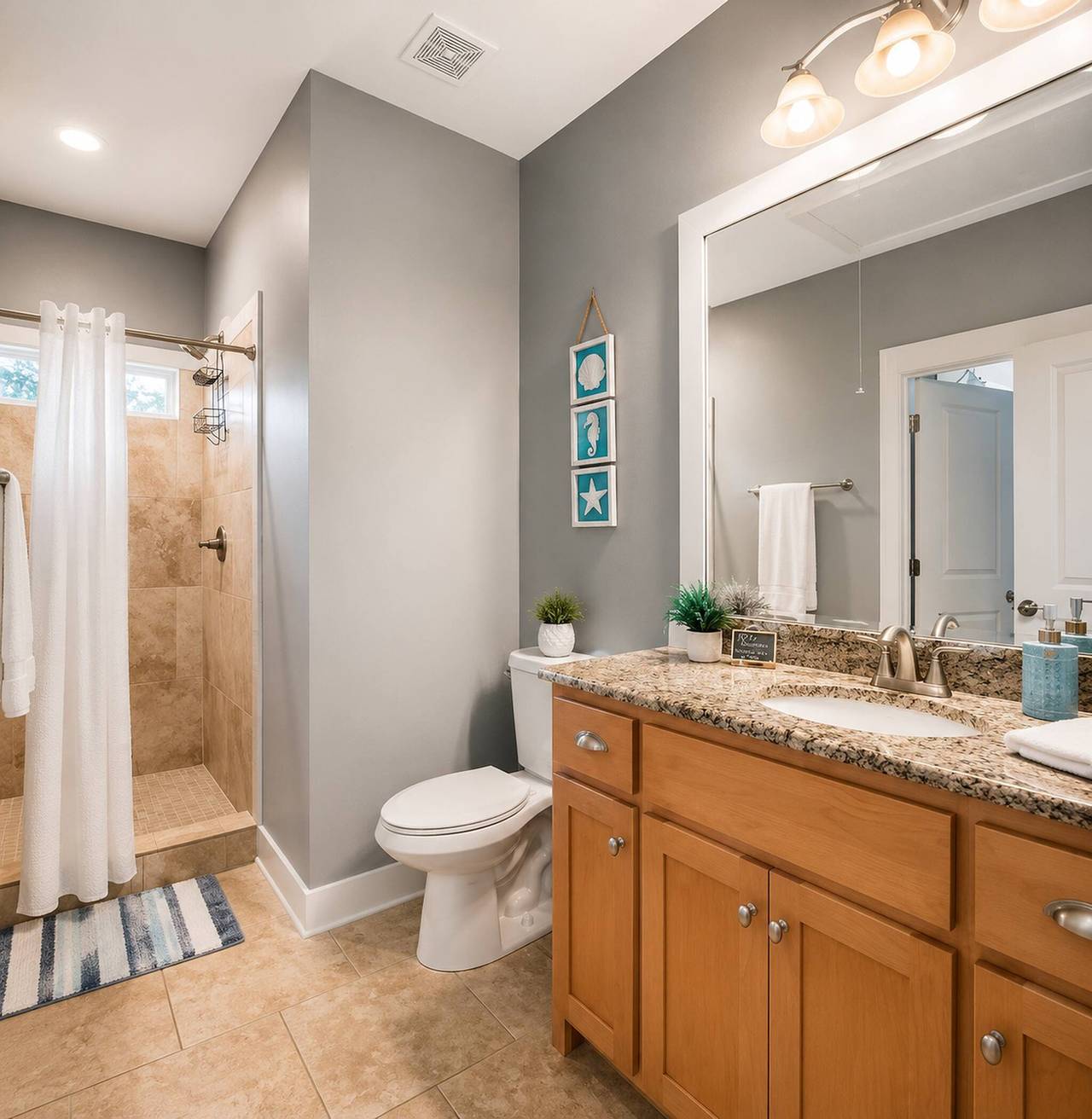 5003 R3 Serene Beach Cottage in Gulf Shores 3Br 2 Bath, Sleeps 10 in Fort Morgan, Mobile Bay