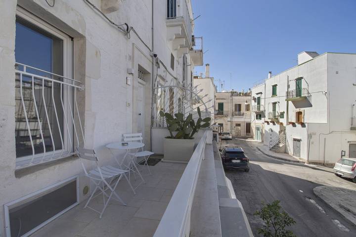 Appartamento per 2 persone, con idromassaggio e balcone ad Ostuni