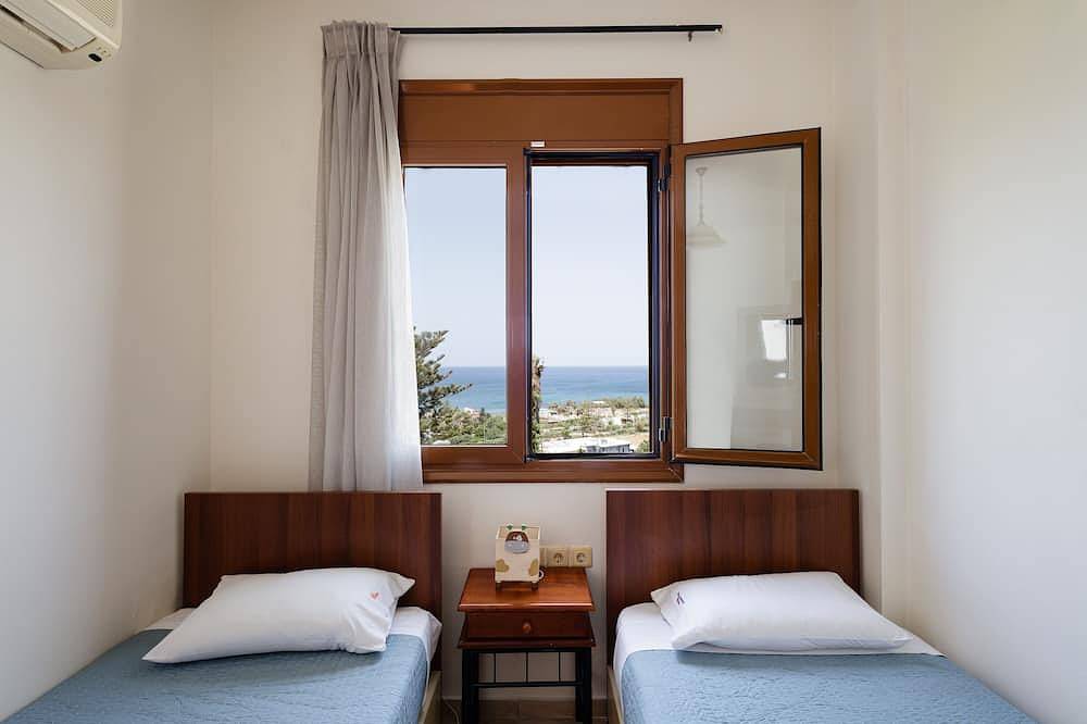 Villa Stamatis mit privatem Pool & Meerblick, nur 500 m vom Strand in Skaleta, Rethymno und Umgebung