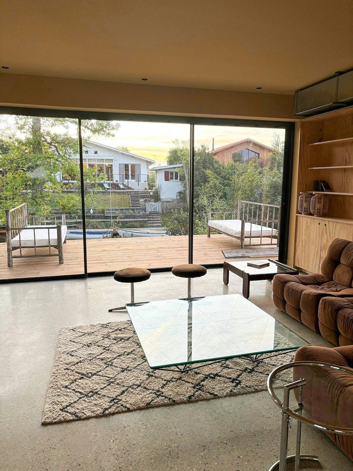 Villa contemporaine avec ponton au lac de Cazaux in Cazaux, La Teste-de-Buch