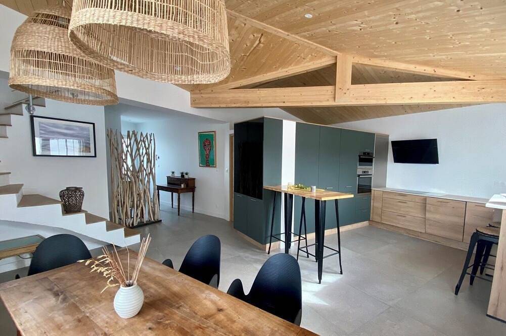 Villa blanche de Ré in Rivedoux-Plage, Île de Ré