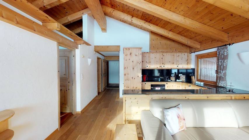 Ferienwohnung für 4 Personen, mit Balkon in Samedan - 2