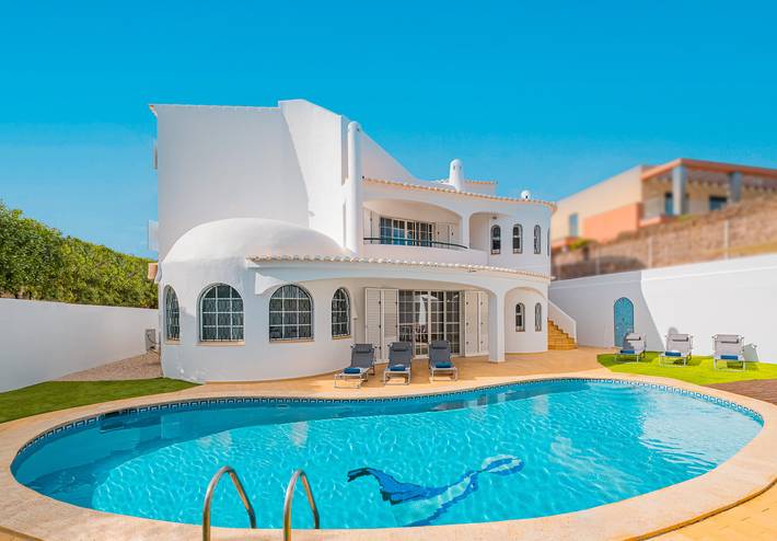 Casa rural para 12 personas, con balcón y jardín en Armação de Pêra (costa) - 4