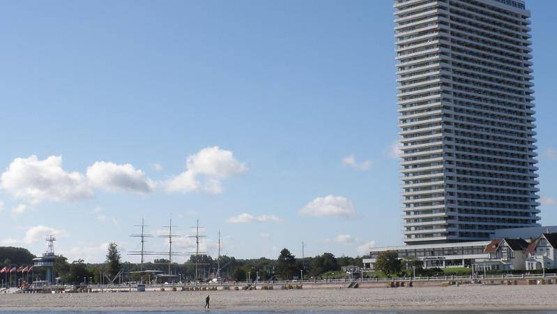 Ferienwohnung für 2 Personen, mit Seeblick und Balkon in Travemünder Woche - 3
