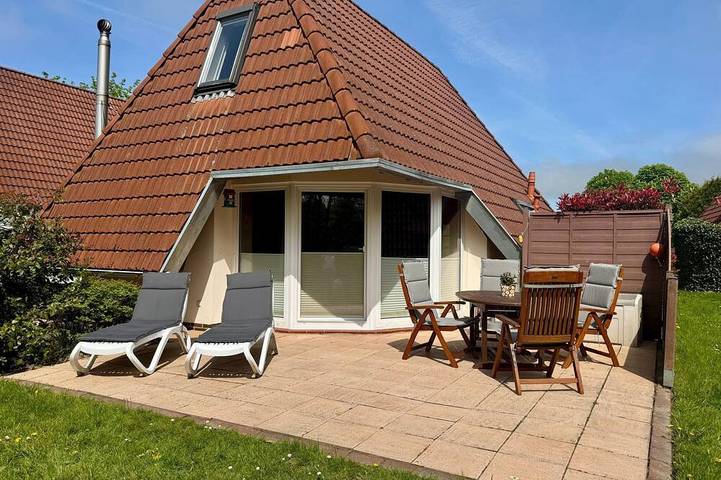 Bungalow für 4 Personen, mit Garten, mit Haustier