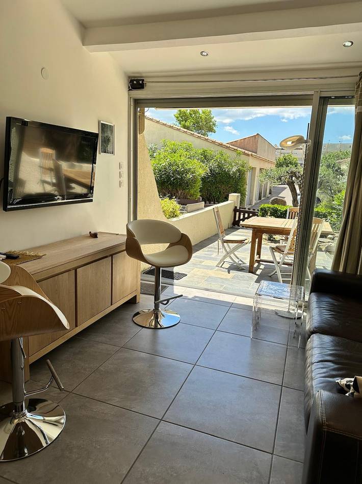 Villa pour 2 personnes, avec jardin et terrasse au Cap d'Agde