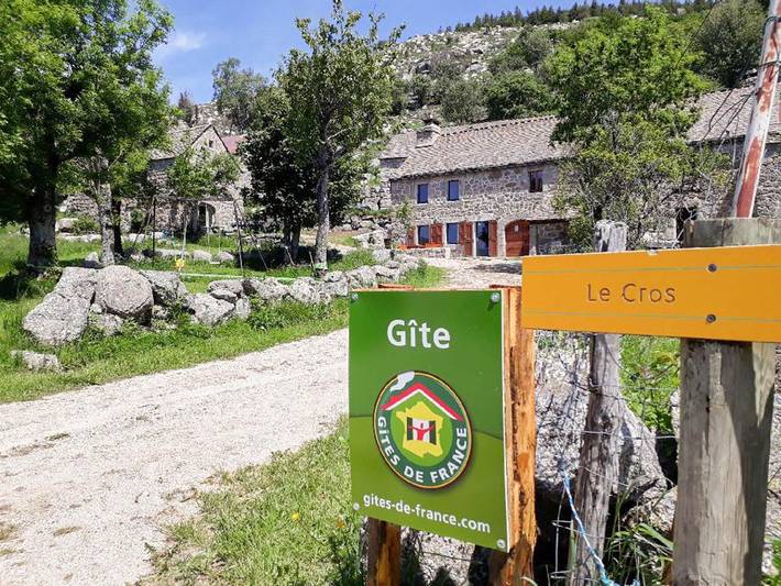 Gîte pour 6 personnes, avec terrasse dans Lozère