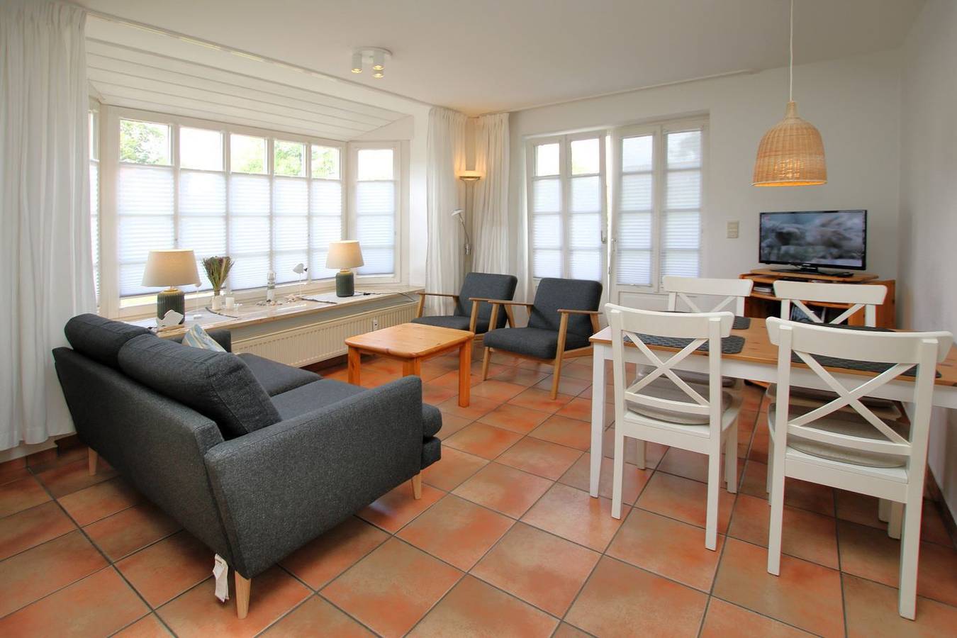 Ganze Wohnung, Ferienwohnung mit 3- Zimmern auf ca. 48m² in Wyk auf Föhr (Stadt), Wyk auf Föhr