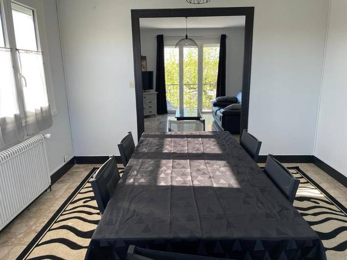 Appartement de vacances pour 6 personnes, avec balcon