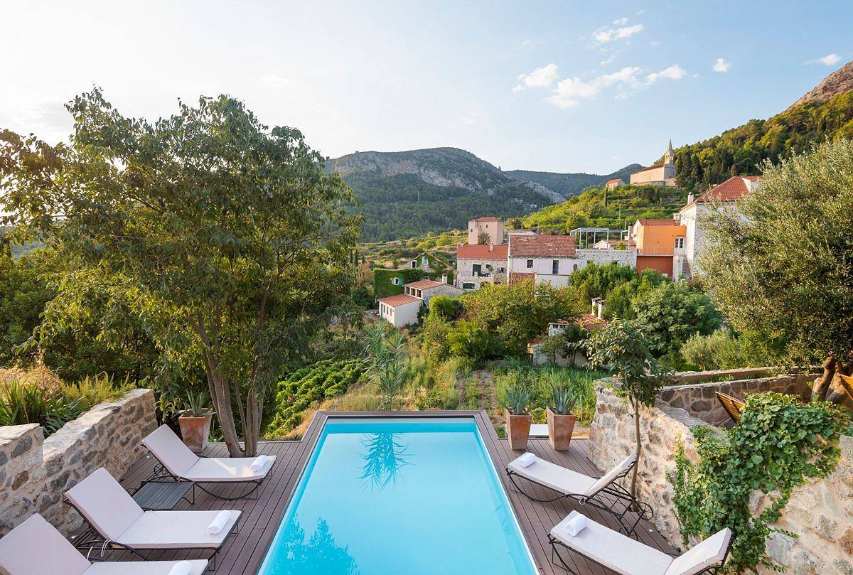 Villa für 8 Personen mit Pool in Pitve, Hvar