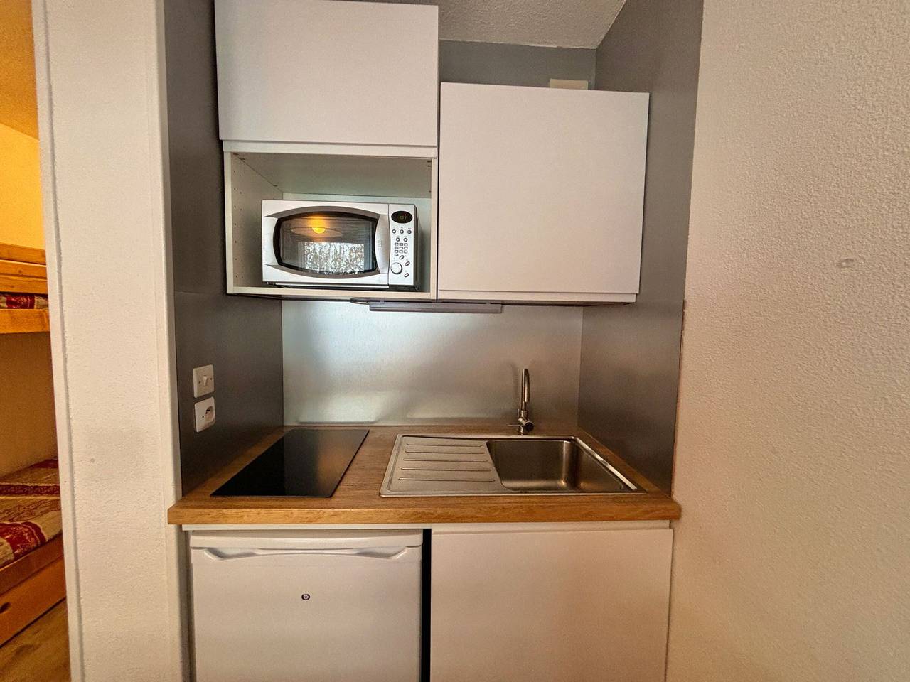 Ganzes Studio, Gemütliches Studio für 3 Personen, nah an den Pisten, Les Menuires in Les Menuires, Saint-Martin-de-Belleville