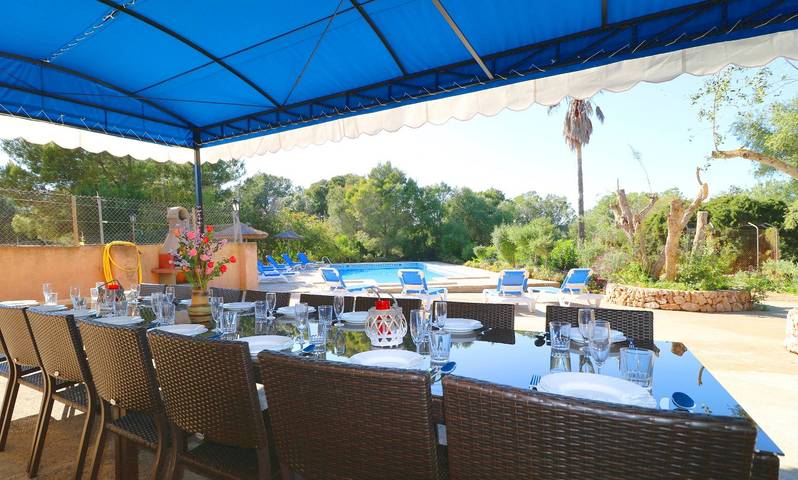 Finca für 7 Personen, mit Garten in Campos - 4