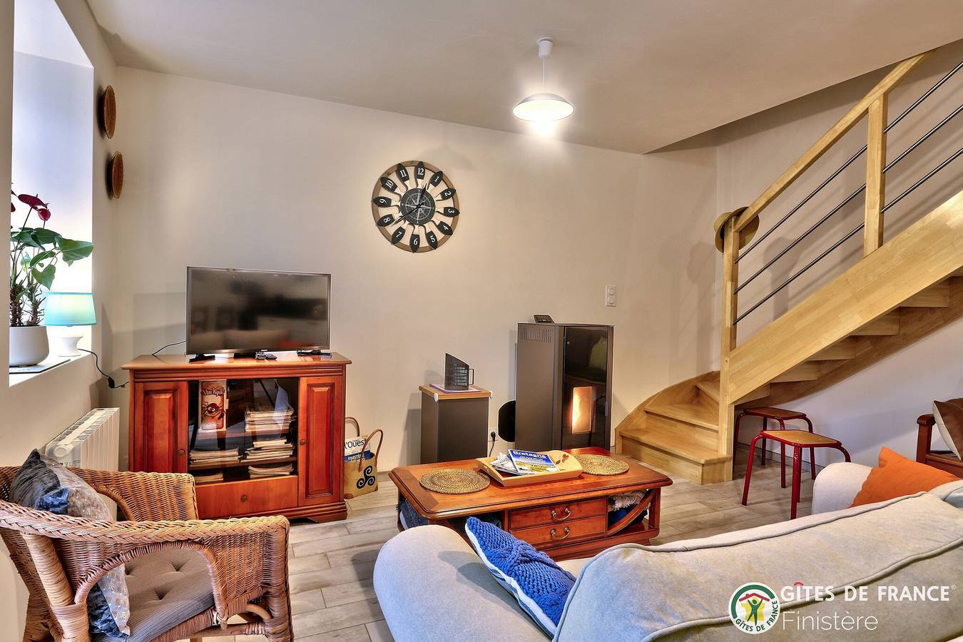 Gîte de la pointe de kersanton in Loperhet, Brest region