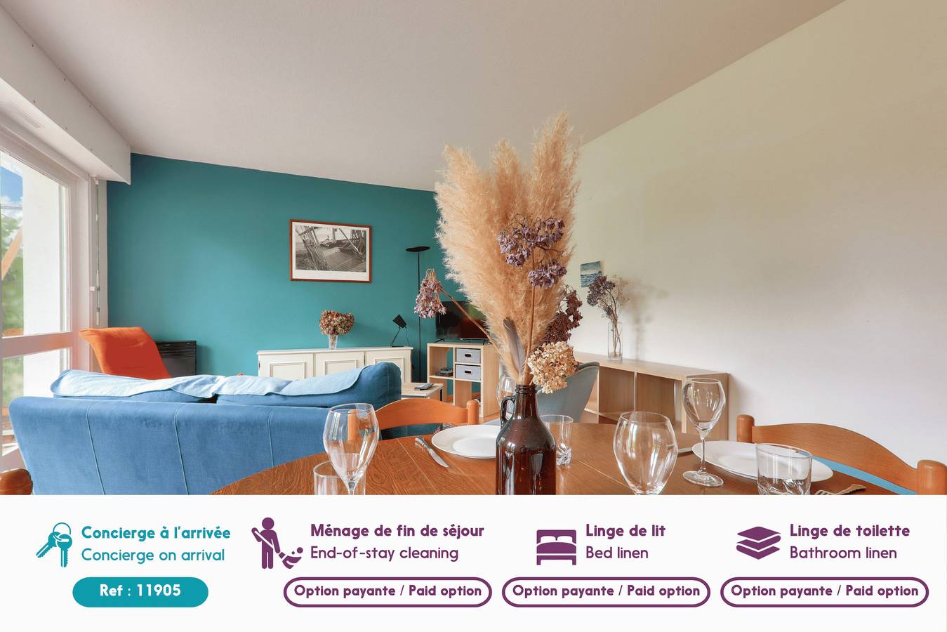 Apartamento entero, Arradon - Appartement pour 6 avec sa terrasse in Arradon, Côte des Mégalithes