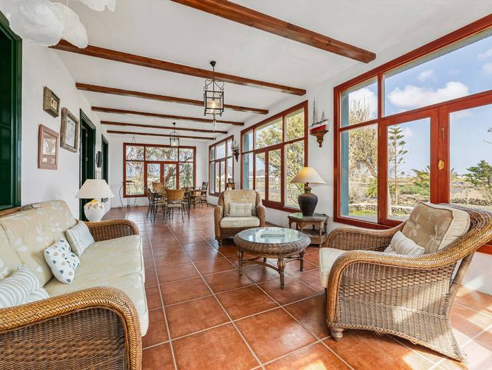 Ferienhaus für 4 Personen, mit Terrasse und Garten in Tinajo