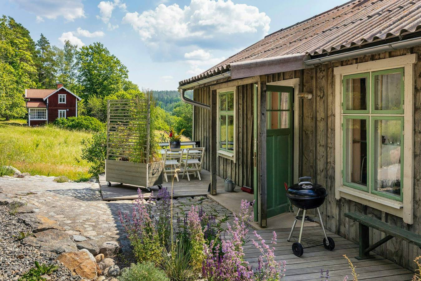 Ökologisches Bauernhaus am See Klämmingen in Gnesta, Schwedische Ostsee