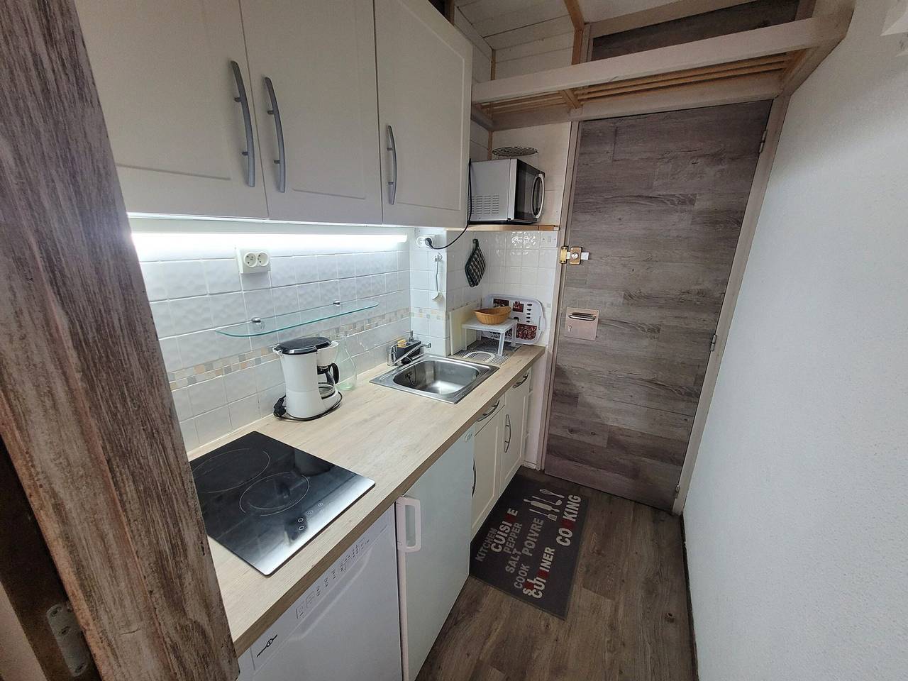 Entire studio, Renovated studio 3/4 pers · South balcony · Ski-in/ski-out in La Plagne, Aime-la-Plagne